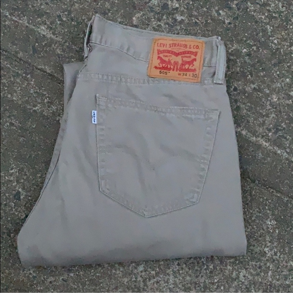 Men Levi pants size 34×30 style 505